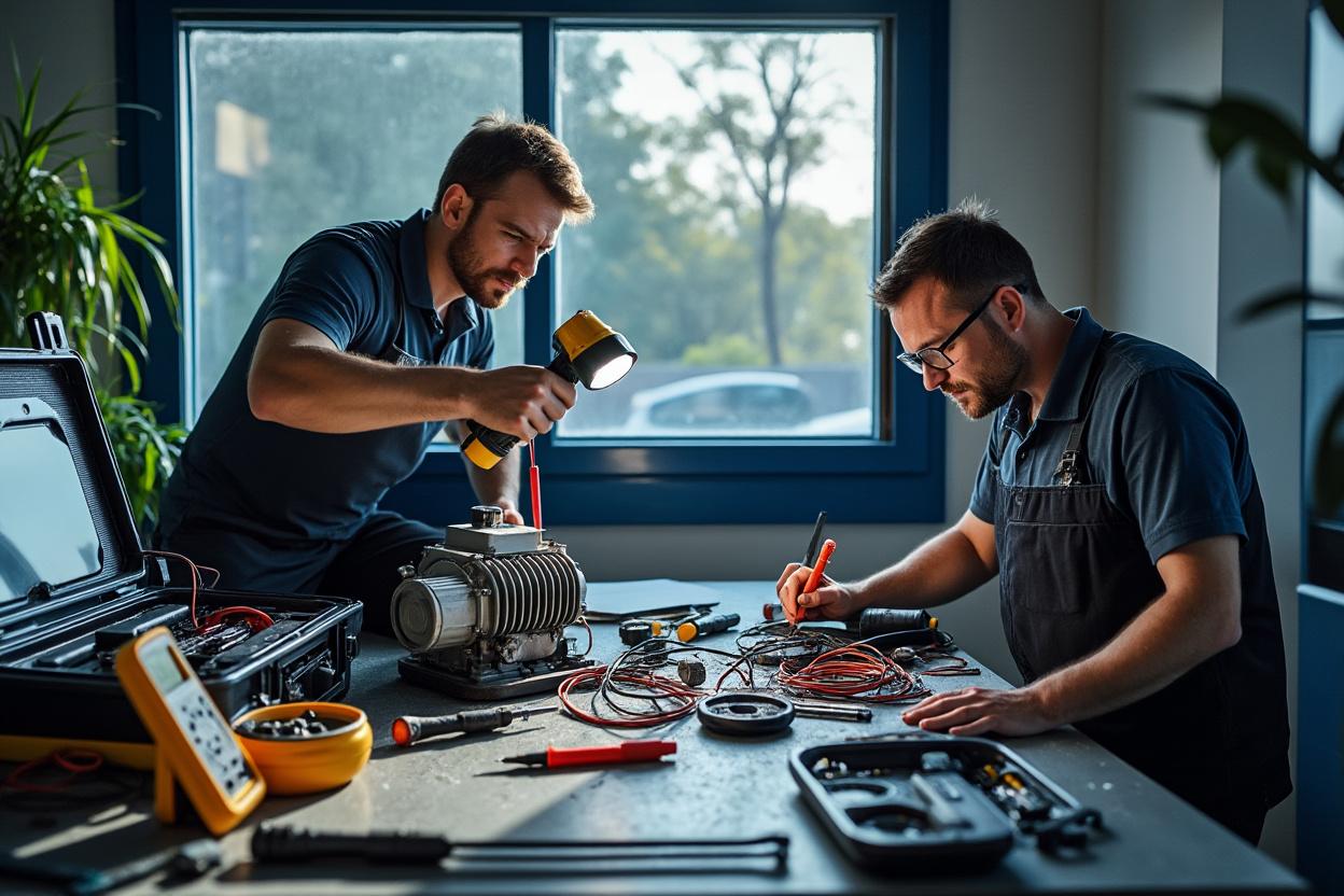Volet roulant électrique bloqué en haut : causes et solutions